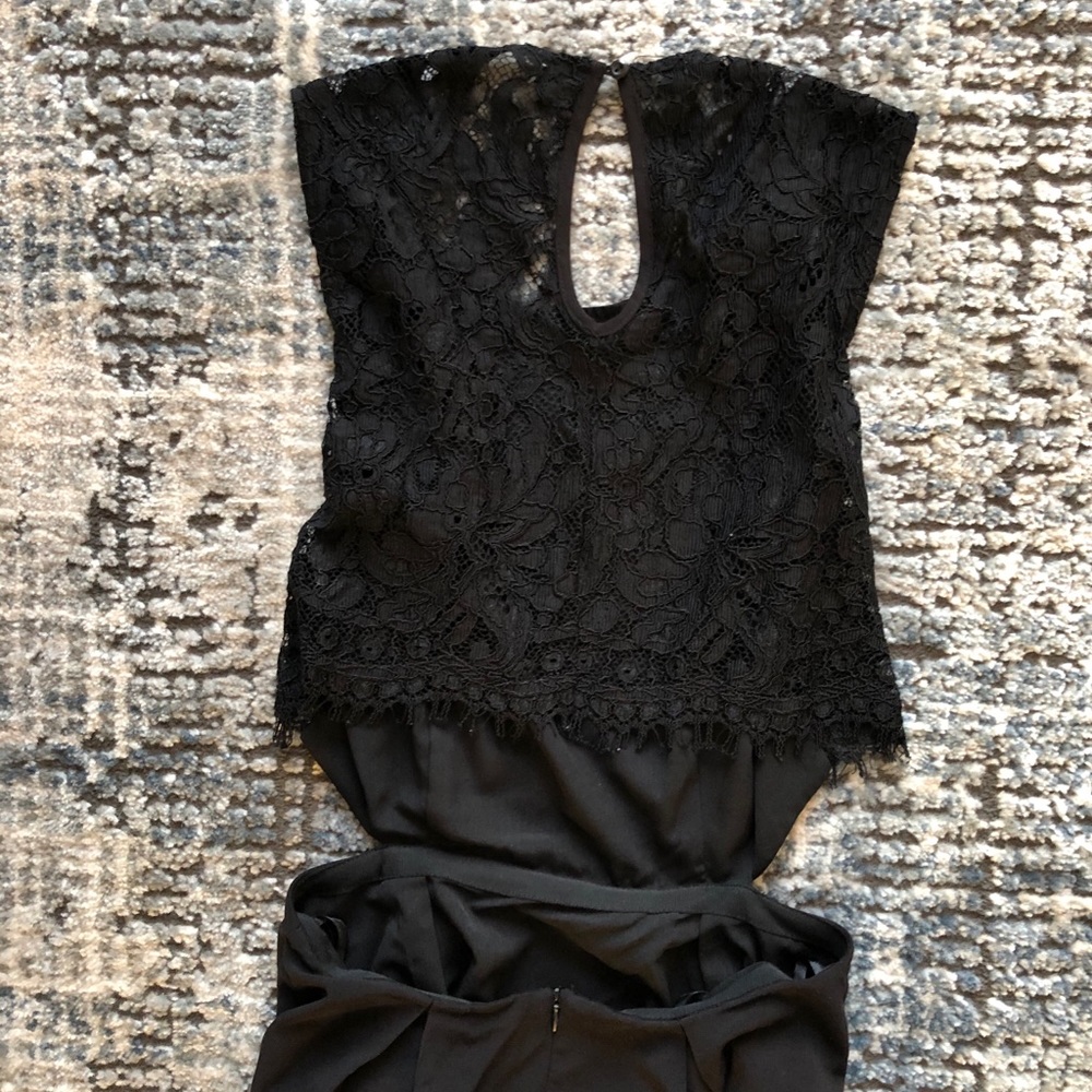NWT Nordstrom Chelsea & Violet Black Dress S - Picture 6 of 7